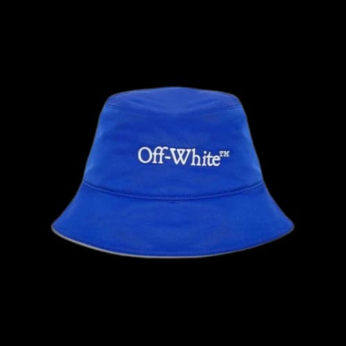 Off-White Reversible Bookish Bucket Hat 'Dark Blue/White'