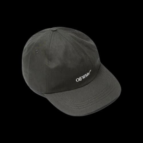 Off-White Bookish Basic Baseball Cap 'Black/White'