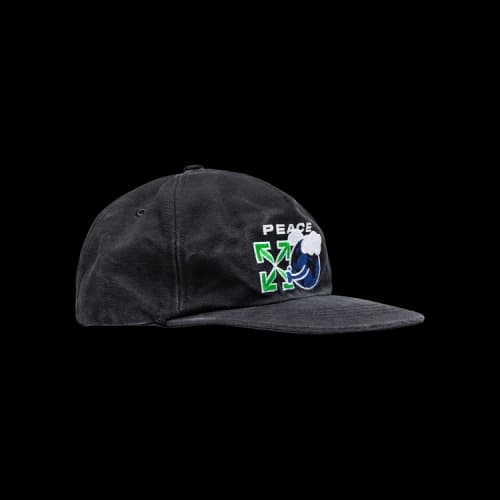 Off-White Peace Worldwide Cap 'Black'