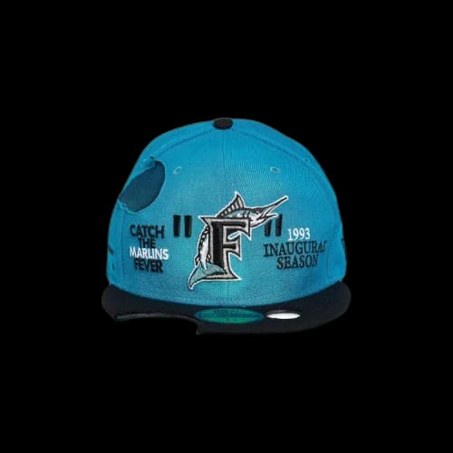 Off-White x MLB Miami Marlins Cap 'Lake Blue'
