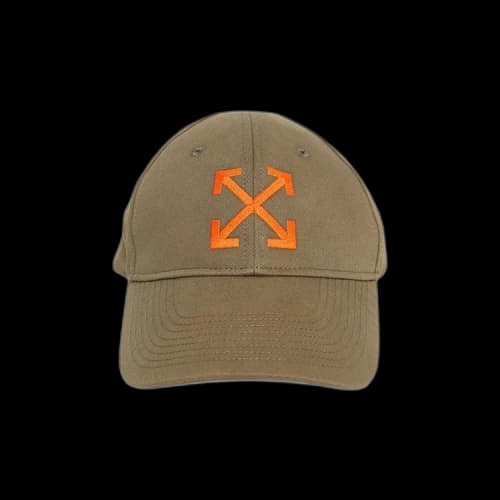 Off-White Arrow Baseball Cap 'Army Green/Orange'