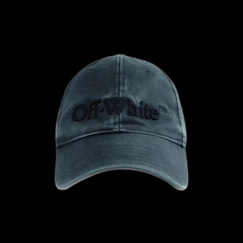 Off-White Bookish Baseball Cap 'Medium Blue'