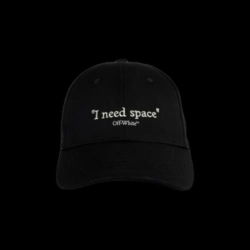 Off-White Give Me Space Drill Baseball 'Black/Ivory'