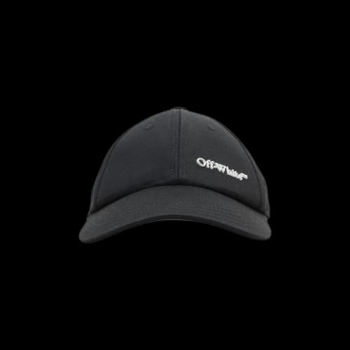 Off-White 3D Logo Bookish Baseball Cap 'Black/White'