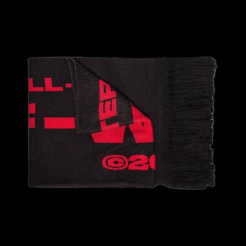 Off-White Bats Scarf 'Black / Red'