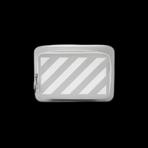 Off-White Leather Belt Bag 'Graphite White'