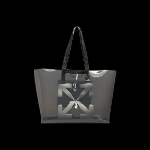 Off-White Arrow Big PVC Tote 'Grey'