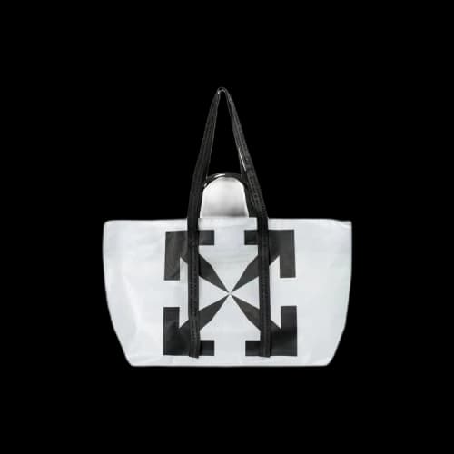 Off-White Man Commercial Tote 'Transparent/Black'