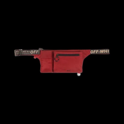 Off-White Industrial Belt Bag 'Red'