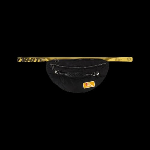Off-White Logo Messenger Bag 'Black/Yellow'