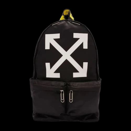 Off-White Arrow Nylon Backpack 'Black/White'