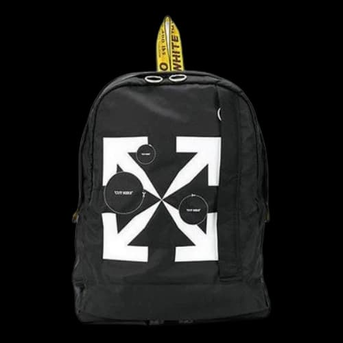 Off-White Nylon Black Backpack