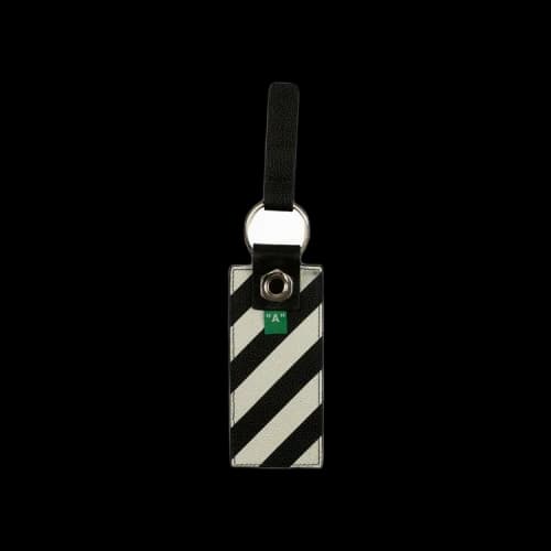 Off-White Diag Stripe Key Chain 'Black'