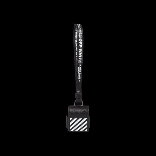 OFF-WHITE Airpods Case Diag Black