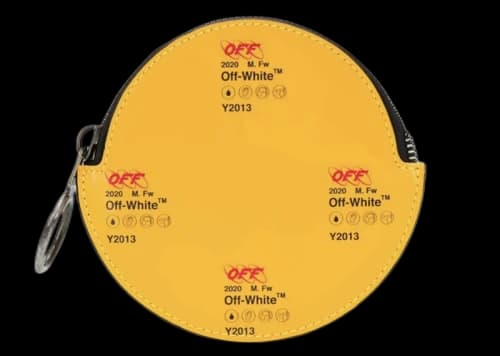 OFF-WHITE Indus YO13 Coin Pouch Yellow