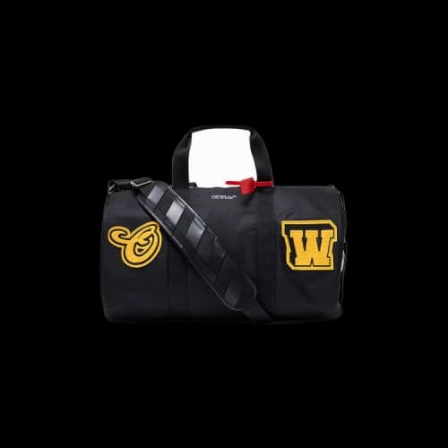 Off-White Hard Core Patches Duffle Bag 'Black/Multicolor'