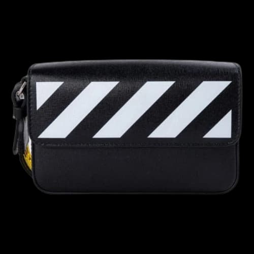 Off-White 21 Twill Series Stripe Zipper Black
