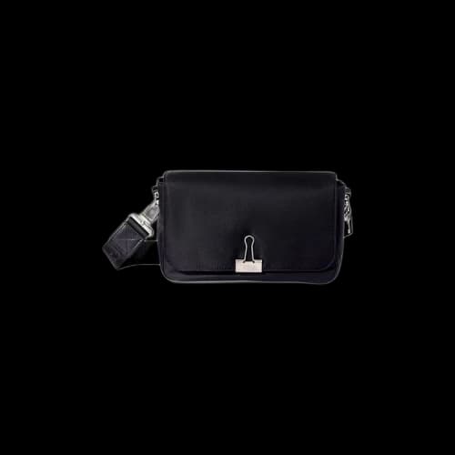 Off-White Soft Binder Shoulder Bag 'Black'