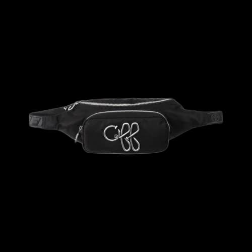Off-White Logo Plaque Belt Bag 'Black'