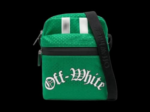 OFF-WHITE Outdoor Mesh Baseba Crossbody Green