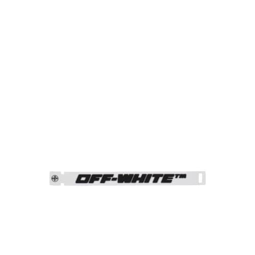 Off-White Off White White Rubber 2.0 Industrial Braclet (SS21)