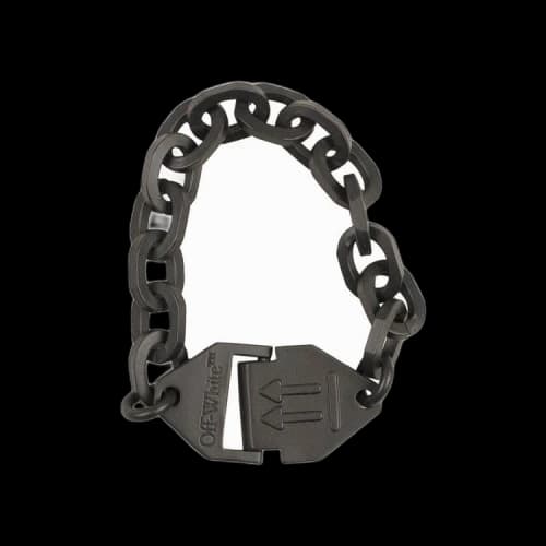 Off-White Hexnut Chain Bracelet 'Black'