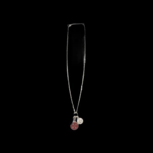 Off-White Multicharm Necklace 'Red/White'