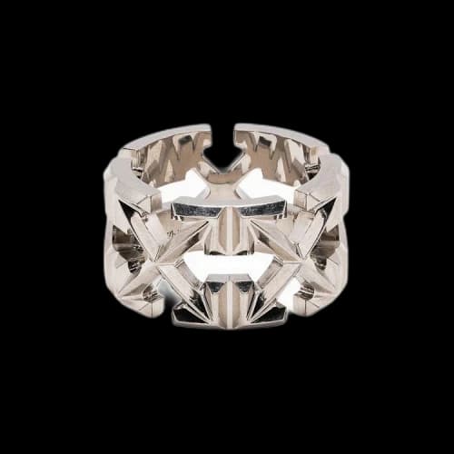 Off-White Multi Arrows Ring 'Silver'