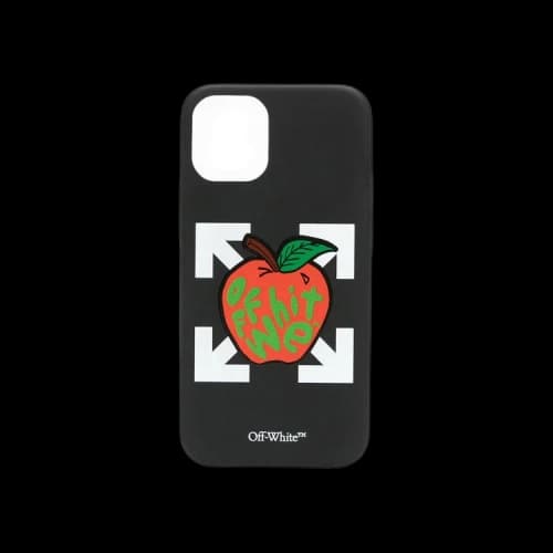 Off-White Apple iPhone 12 Cover 'Black/Red'