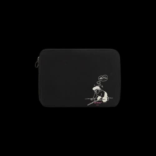 Off-White Ruler Man Laptop Case 'Black'