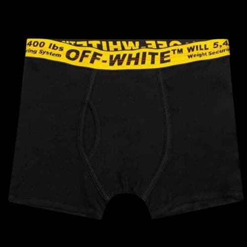 Off-White Boxer Briefs (3 Pack) 'Black'