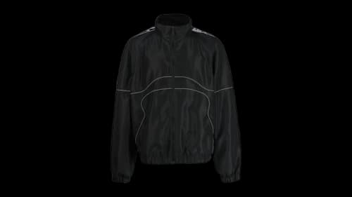 OFF-WHITE Logoband Piping Track Jacket Black
