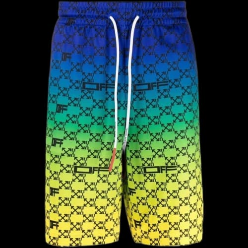 OFF-WHITE Athl Monogram Shorts Multicolor