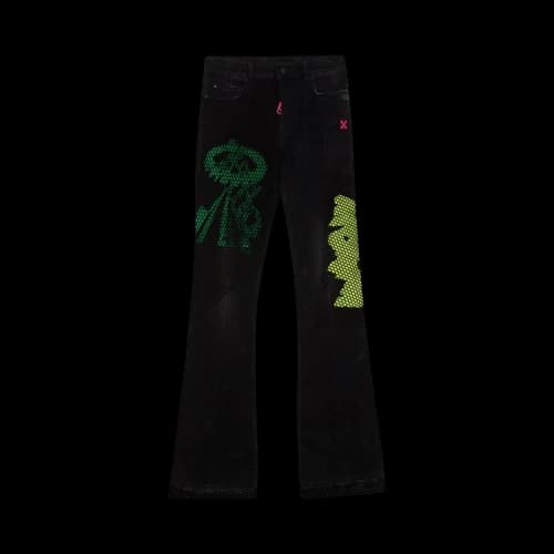 Off-White Vintage Skinny Stacked Jeans 'Black'