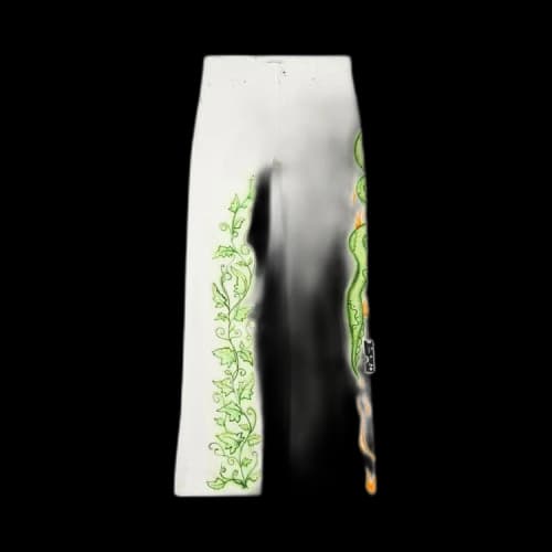 Off-White Babybrush Contour Jeans 'White/Multicolor'