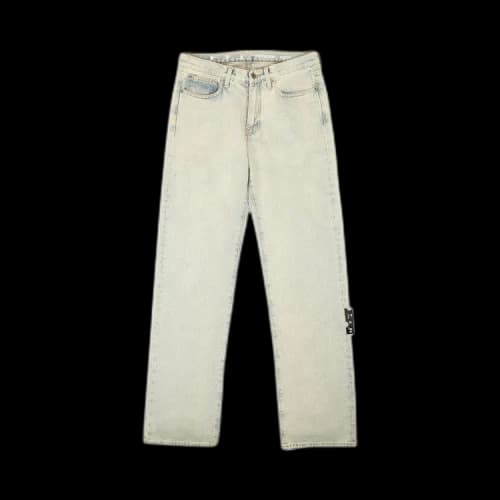Off-White Diag Jeans 'Bleach White'