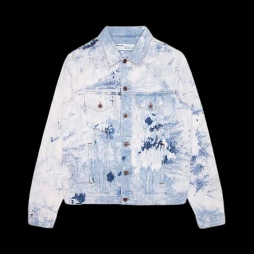 Off-White Arrow Slim Jeans Jacket 'Multi-Color'