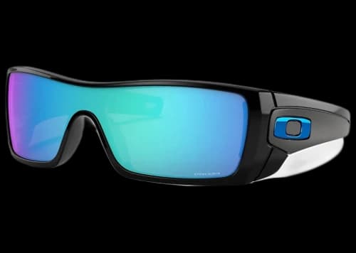 Oakley Batwolf Sunglasses Polished Black/Prizm Sapphire (OO9101-5827)