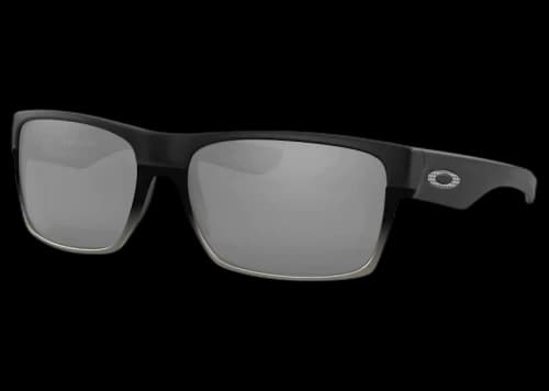 Oakley Twoface Machinist Collection Sunglasses Matte Black/Chrome Iridium (OO9189-30)
