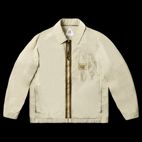 Palace x C.P. Company 50 Fili Heavy Overshirt 'Stone'