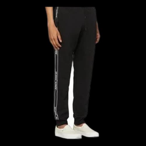 Off-White C/O VIRGIL ABLOH OW Side Webbing Stripe Alphabet Casual Long Pants/Trousers (Women's)