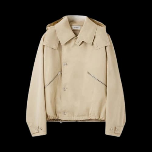 Lemaire Boxy Military Blouson 'Dusty Mastic'