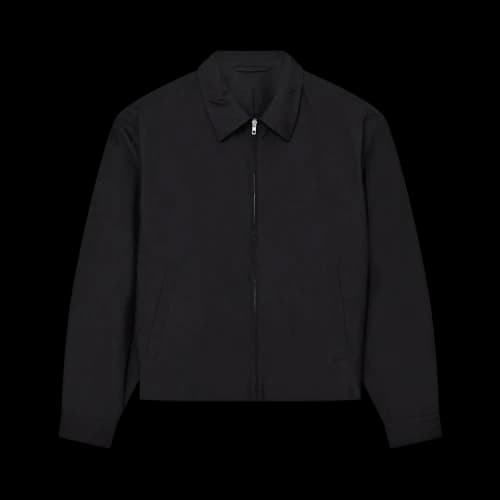 Lemaire Blouson Shirt 'Black'