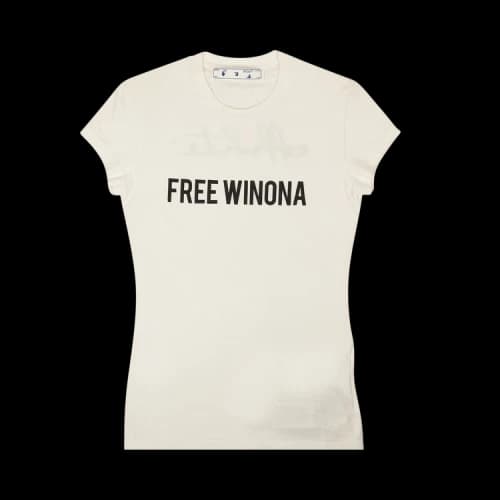 Off-White Winona Slim Fit White T-Shirt (Women's)