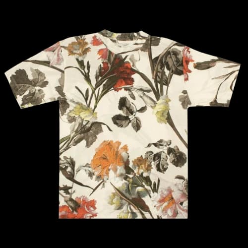 Off-White Floral T-Shirt 'Ivory'