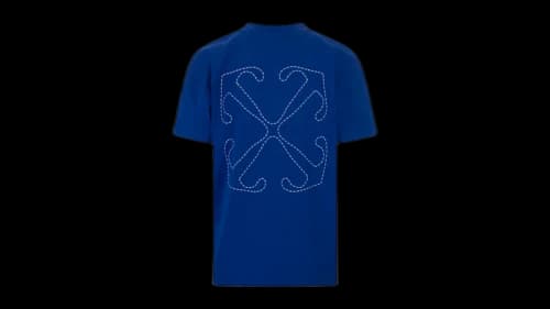 OFF-WHITE Cobalt Arrows T-shirt Blue