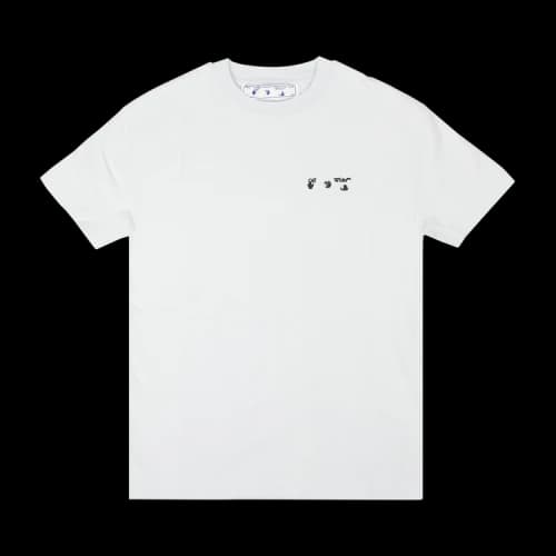 Off-White Logo Short-Sleeve T-Shirt 'Lilac/Black'