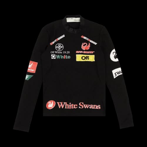 Off-White Swans T-Shirt 'Black/White'