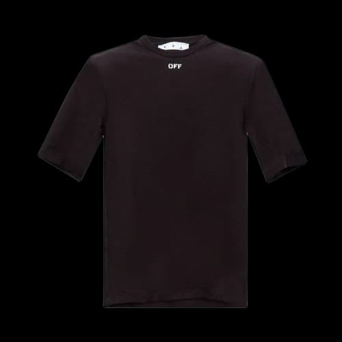 Off-White Shoulder Pads Tee 'Black'