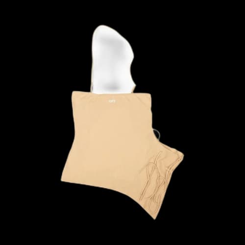 Off-White Romantic Strings Top 'Beige'